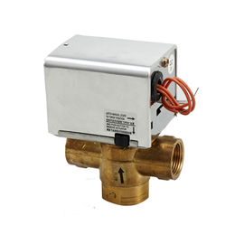 Frühlings-elektrisches Rückholkugelventil 2 Möglichkeits-/3 Möglichkeit für FCU-/HVAC-System