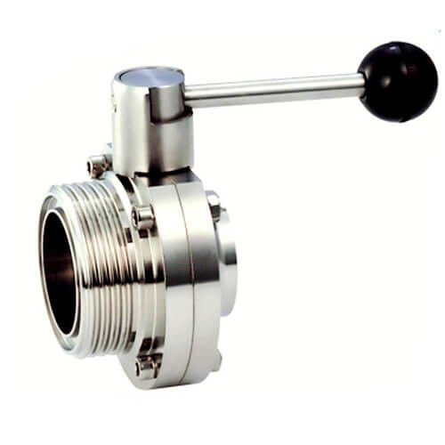 Drosselventil-hygienischer Grad des Edelstahl-304 316L für Wasser-Industrie