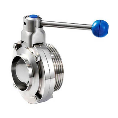 Drosselventil-hygienischer Grad des Edelstahl-304 316L für Wasser-Industrie