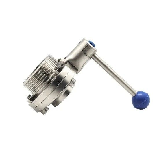 Drosselventil-hygienischer Grad des Edelstahl-304 316L für Wasser-Industrie