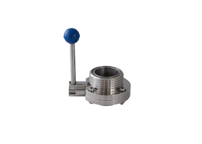 Drosselventil-hygienischer Grad des Edelstahl-304 316L für Wasser-Industrie