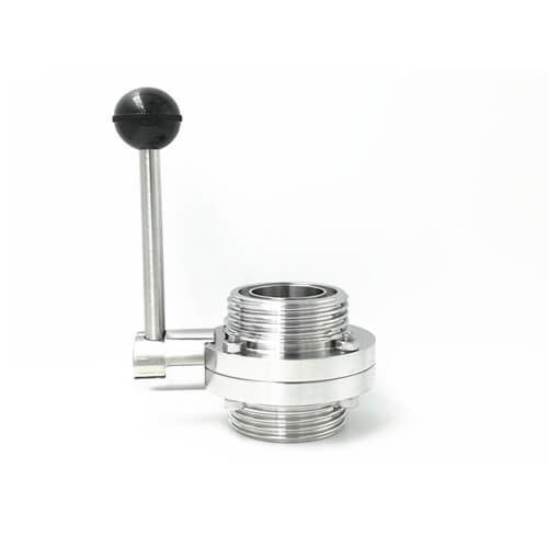 Hygienisches Drosselventil, Mann verlegte 304 Drosselventil 316L SS
