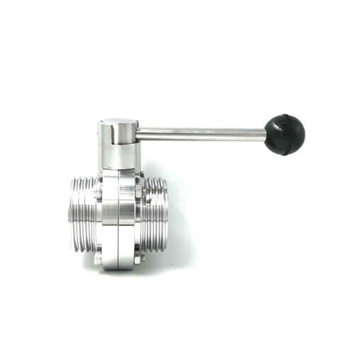 Hygienisches Drosselventil, Mann verlegte 304 Drosselventil 316L SS