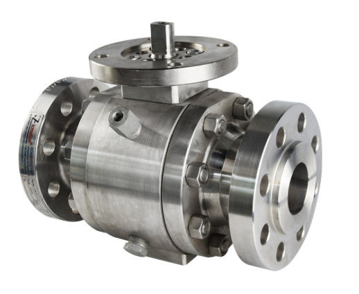 2" - 56" Drehzapfen angebrachtes Kugelventil mit den angeflanschten/Buttwelding-Enden