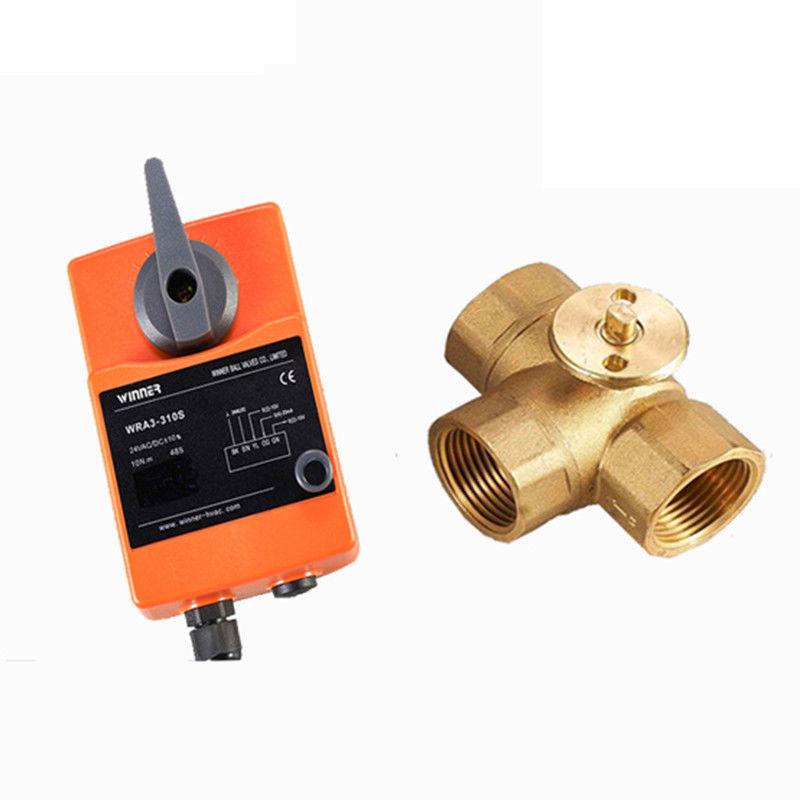 Weisen-elektrisches betätigtes Kugelventil 24V DN50 2 für Kläranlage