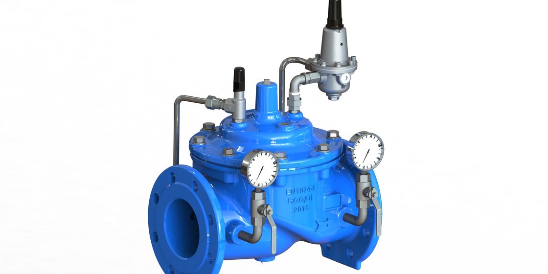 Antihohlraumbildungs-Entwurfs-Wasser-Druckablassventil mit Piloten des Edelstahl-304