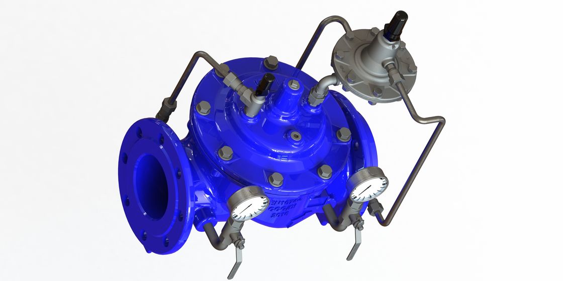 Antirost-tragbares Wasserstrom-Regelventil mit automatischer Modulationsfunktion