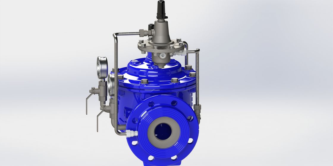 Edelstahl-Pilot Fluid Control Valve mit Nylonverstärkungsmembran