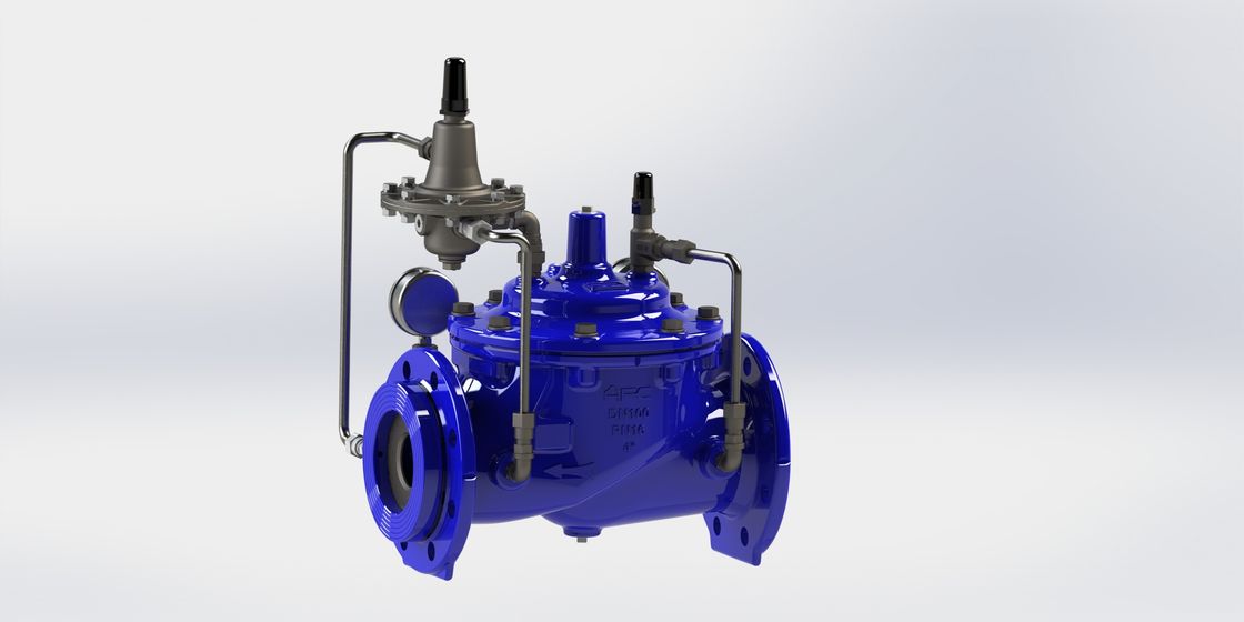 Edelstahl-Pilot Fluid Control Valve mit Nylonverstärkungsmembran